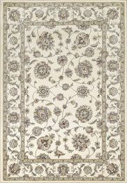 Dynamic Rugs ANCIENT GARDEN 57365-6464 Ivory and Ivory